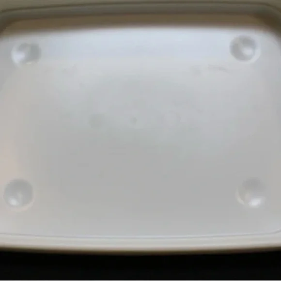 Pampered Chef White Rectangle Server with Lid Chillzanne - Picture 6 of 6